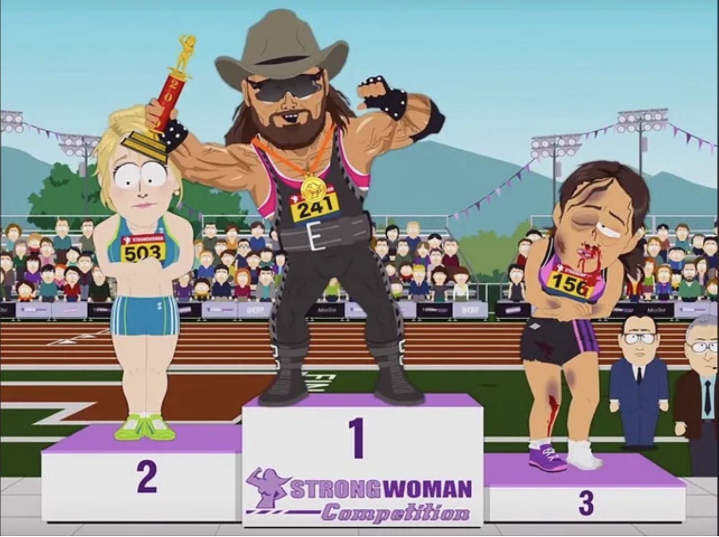 Males in Women's Sports - South Park