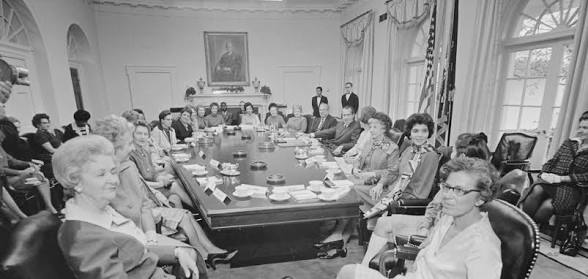Richard Nixon Signs Title IX into Law 1972